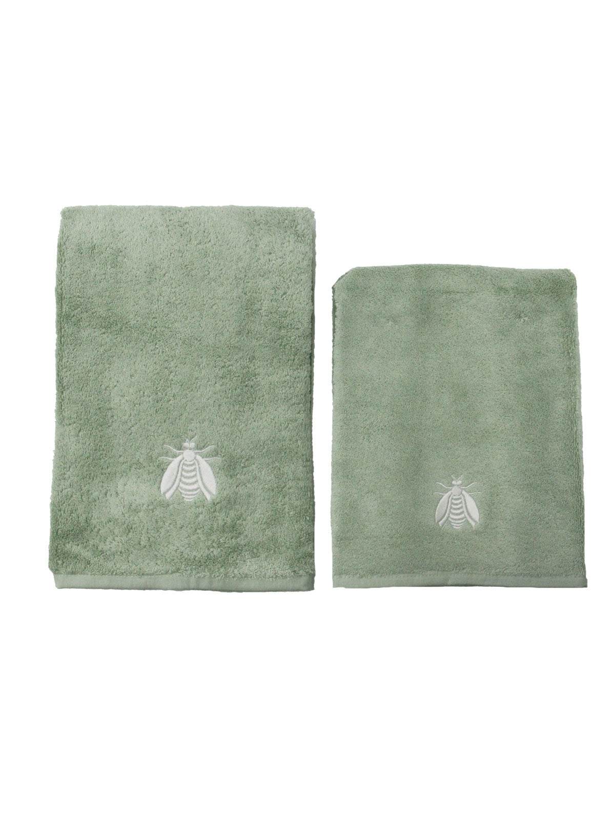 Asciugamani Coppia 1+1 Biancheria Bath Essential Api 1+1 Mastro Raphael - evabiancheria